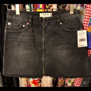 FREE PEOPLE denim skirt